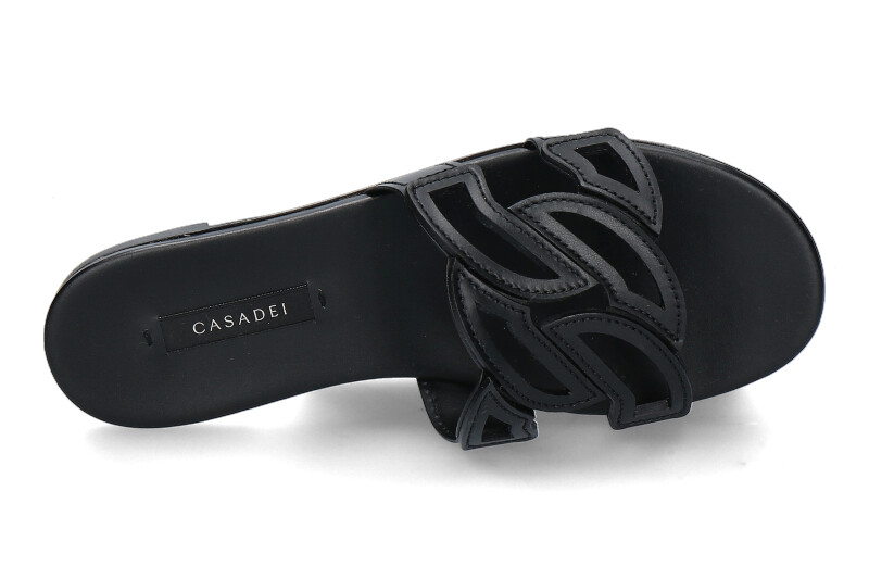 Casadei Pantolette MIRAMAR- nero/ schwarz