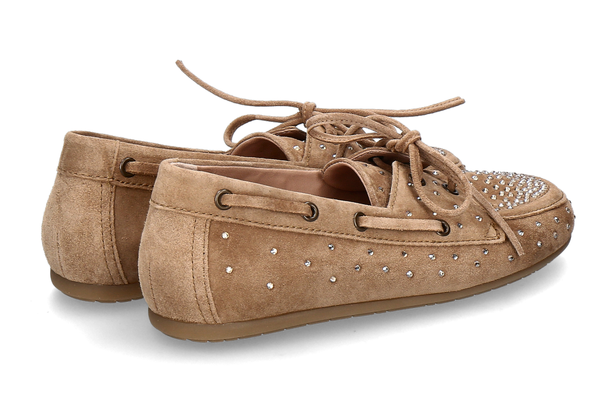 Kennel Schmenger Mokassin DROP STRASS- golden brown_242300168_2