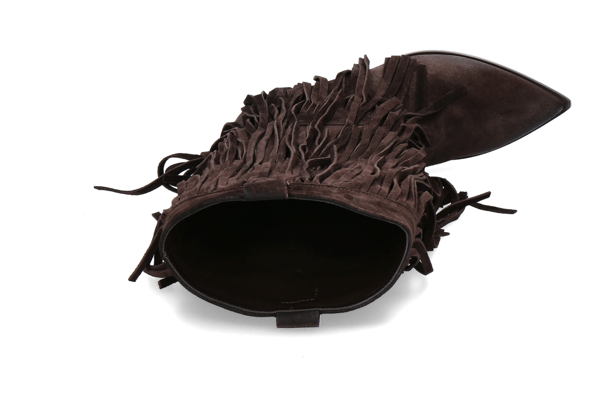 Elena Iachi Cowboy Damen Stiefel STRATEGIA - Velour Ebano_257300008_5