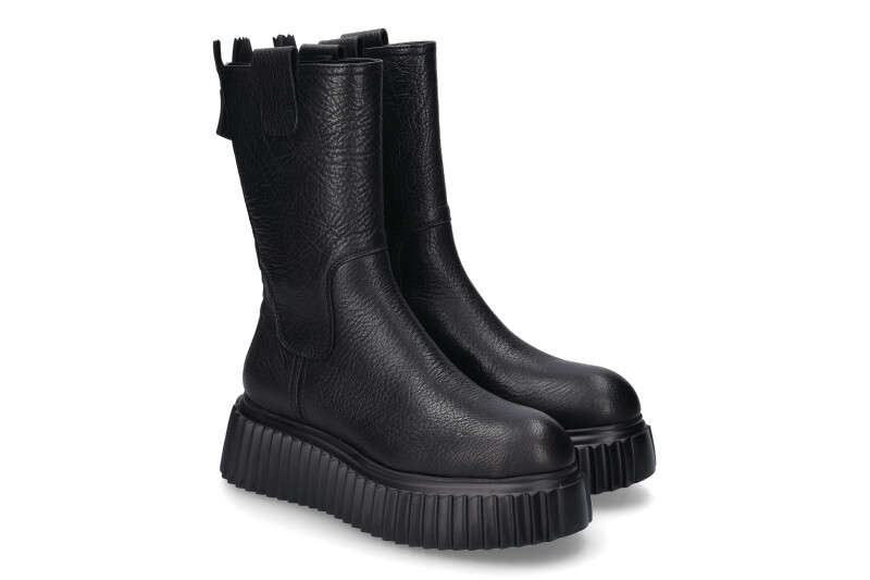 AGL Attilio Giusti Leombruni Combat Boots MILAGROS NAPPA- nero/ schwarz