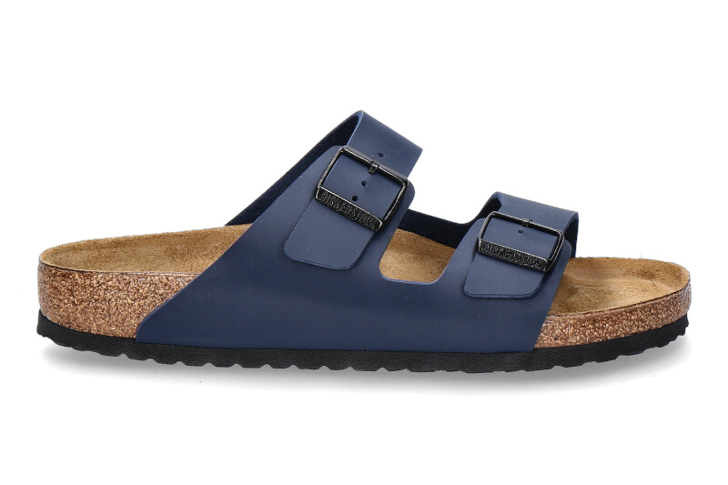 Birkenstock Pantolette ARIZONA BIRKO-FLOR NORMAL- blau