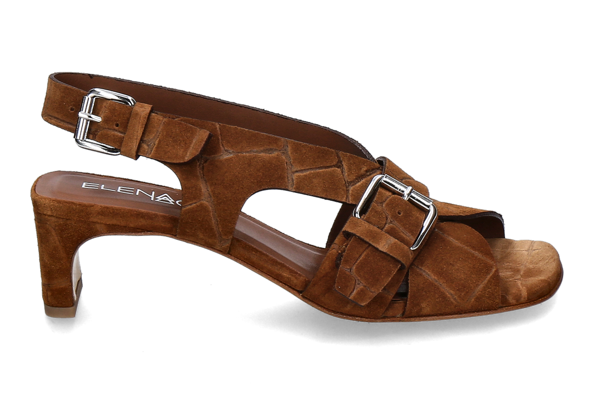 Elena Iachi Sandale IORIS FATHIMA- tan/ dunkelbraun