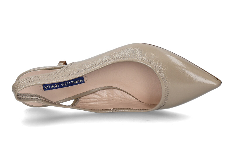 Stuart Weitzman Slingpumps ODETTE STONE GLEAMING TRIPON (40)