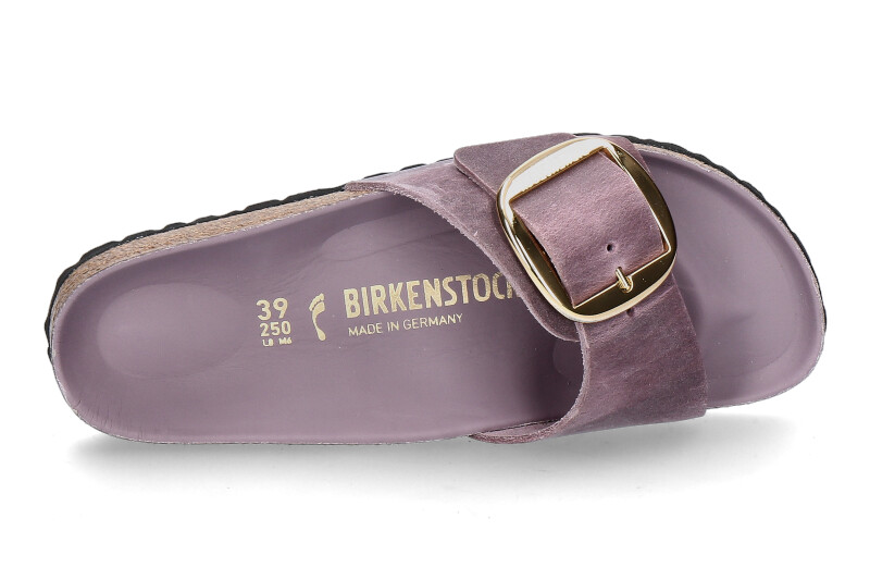 Birkenstock Pantolette SCHMAL MADRID BIG BUCKLE- lavender/ lila