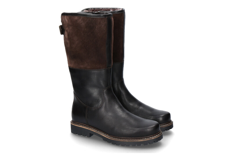 Dirndl + Bua Stiefel gefüttert PANIOLO VELOUR moro