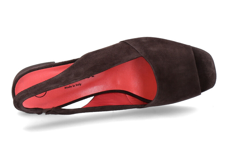 Pas De Rouge Sandale CAMOSCIO MORO (41)