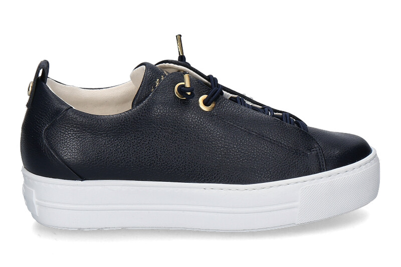 Paul Green Sneaker MAINCALF dunkelblau/ gold