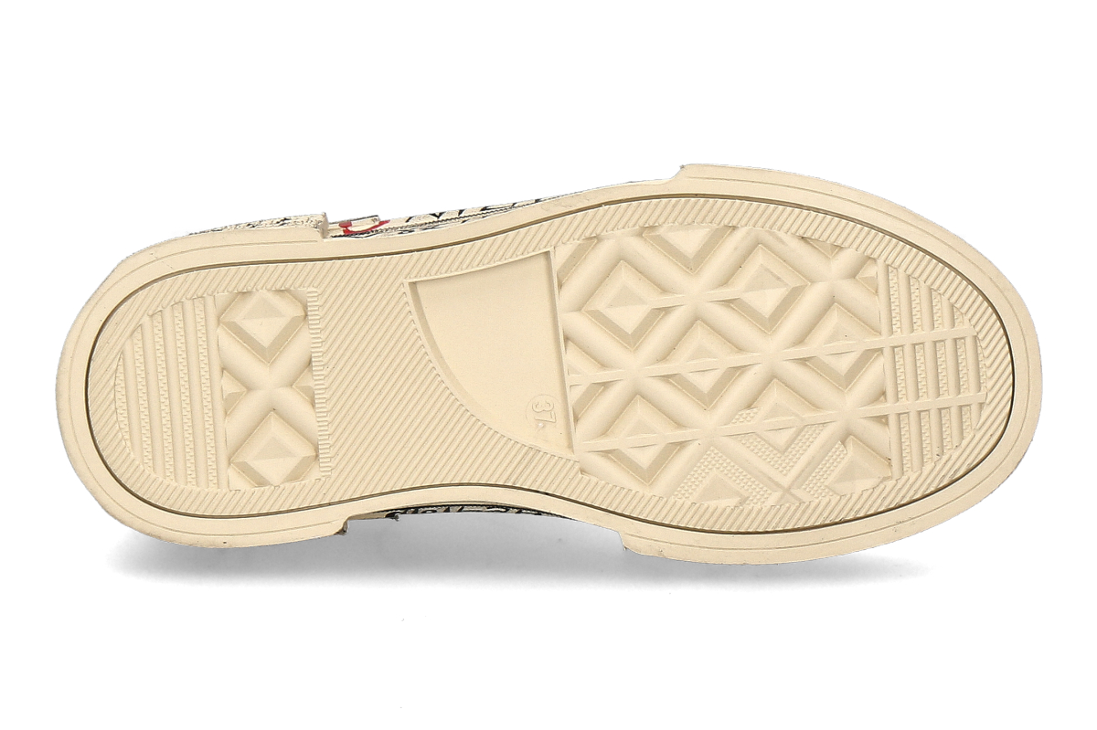 Nan-Ku Couture High Top Sneaker HEART STRASS - weiß_232100235_4