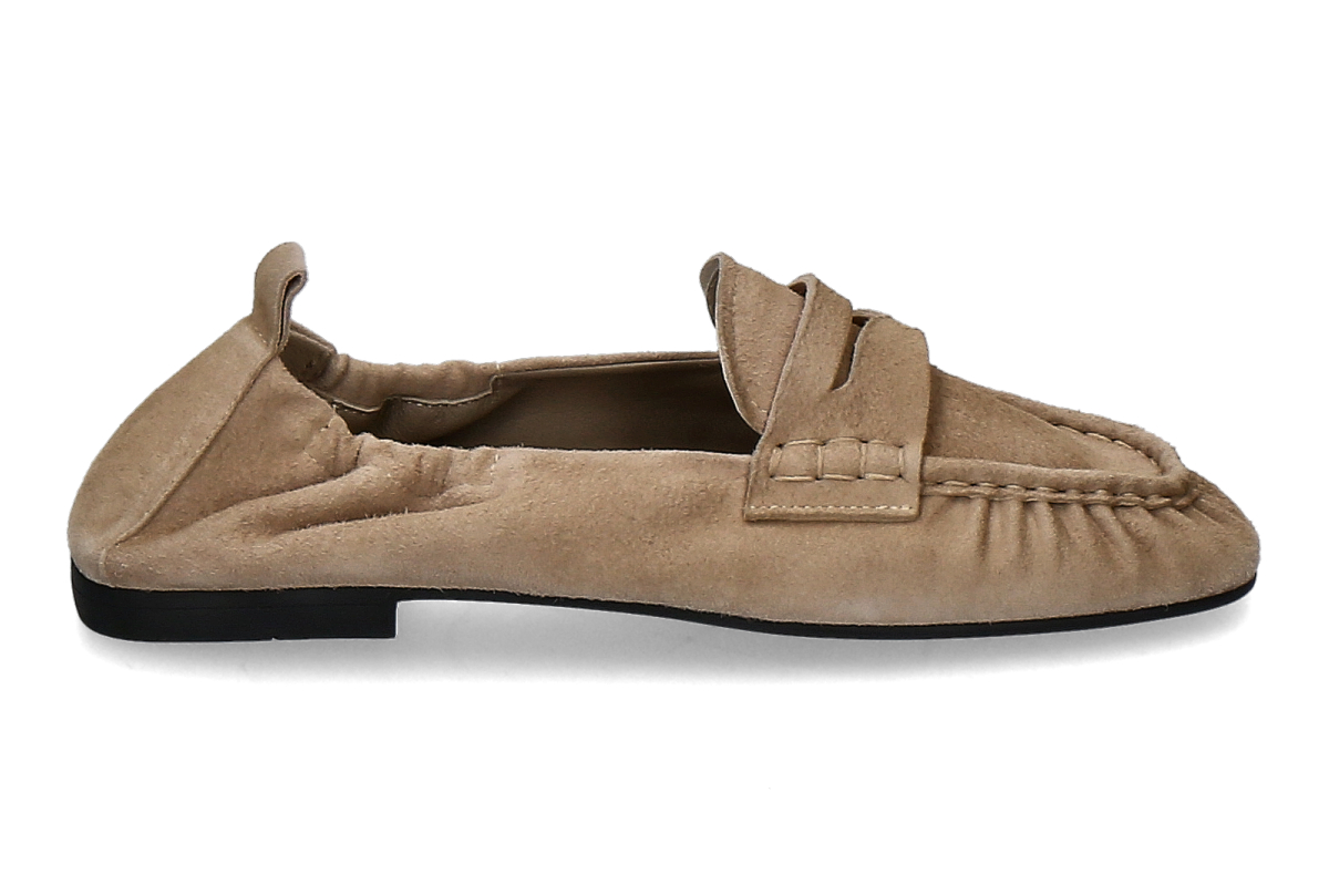Copenhagen Studios Damen- Mokassin CPH885 SUEDE- sand/ beige