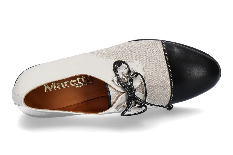 Maretto Schnürer NATURALE NERO ICE (40½)