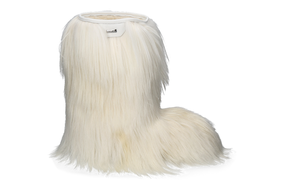 Oscar Sport Herren- Fellstiefel gefüttert 03 CAPRA- white/ weiss