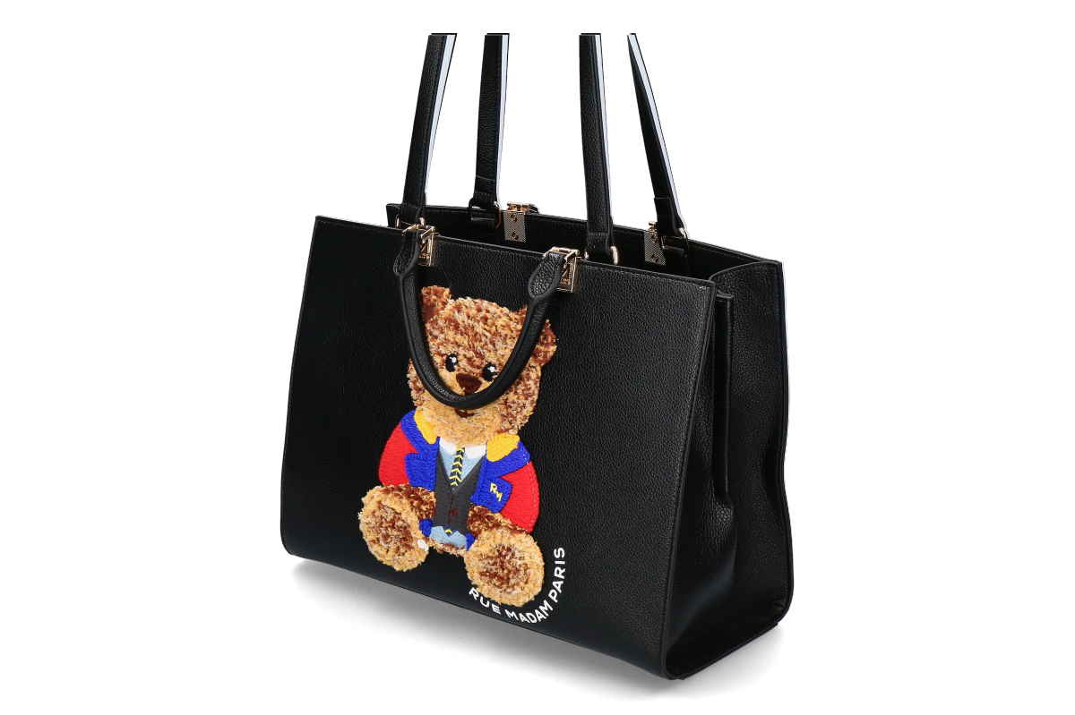 Rue Madam Tasche MARVIN TOTE - black/schwarz