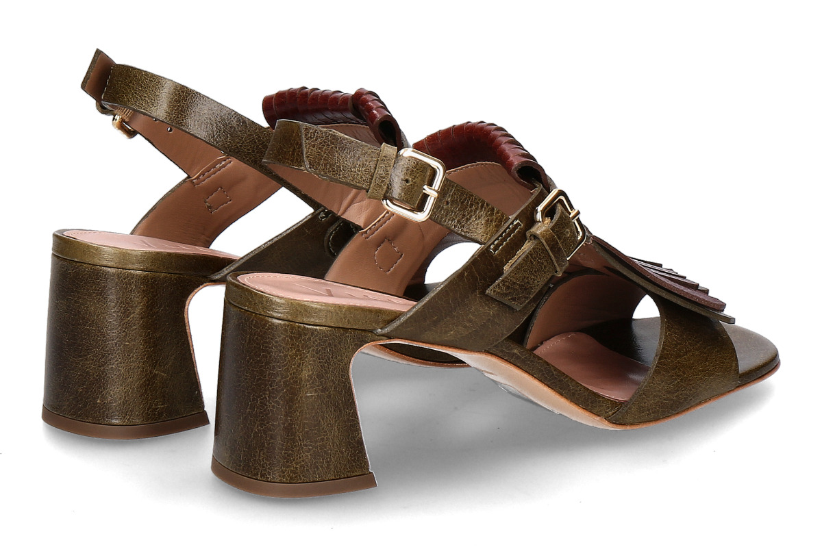 Unique Sandale CRAKED JUNGLE- redwood_281500138_2