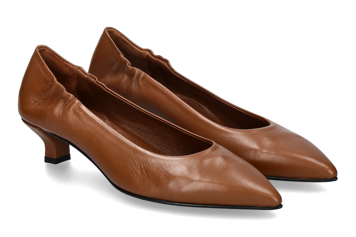 Pomme d'Or Pumps LOUISE GLOVE- toffee/ braun