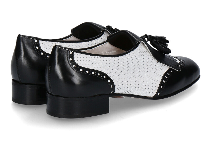 Maretto Loafer BIANCO NERO (38)
