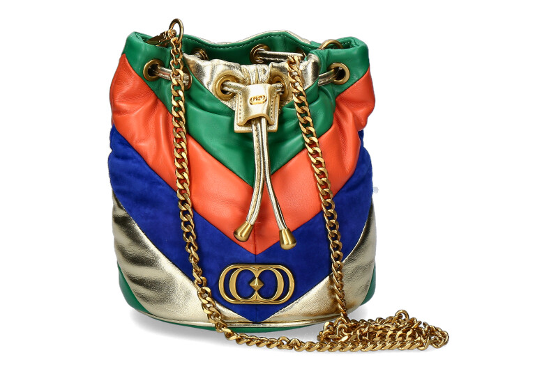 La Carrie Beuteltasche AMITOLA SMALL LEATHER MULTI NAVY