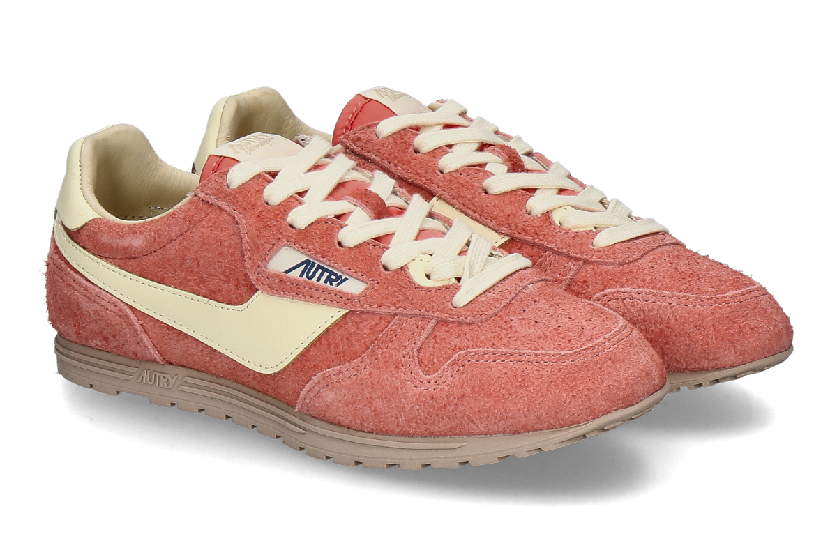 Autry Damen- Sneaker WINDSPIN SUEDE UB29- blush/ rutabaga- lachs