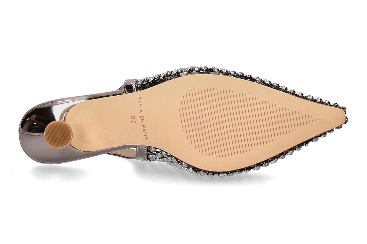Alma en pena Slingpumps MIRROW PEWTER- silber_294600003_5