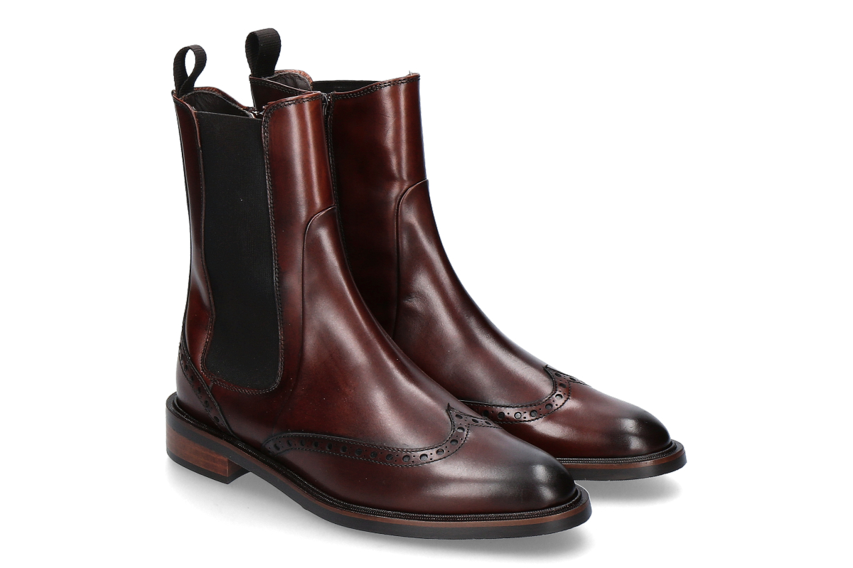 Pertini Stiefelette BUBA CASTANA - braun/dunkelbraun