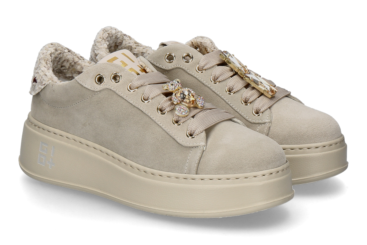 Gio+ Damen- Sneaker PIA 428A COMBI- crema/ beige