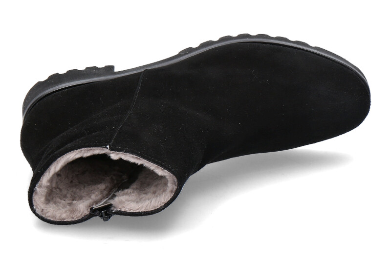 Luca Grossi Stiefelette gefüttert CAMOSCIO NERO (40)
