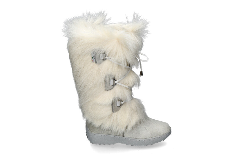 Oscar Sport Damen Fellstiefel gefüttert JULIA BIANCO - weiß / white