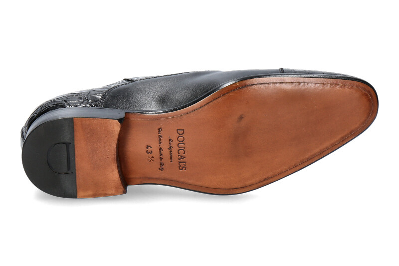 Doucal's Schnürer BURN NERO FIANCO NERO (41)