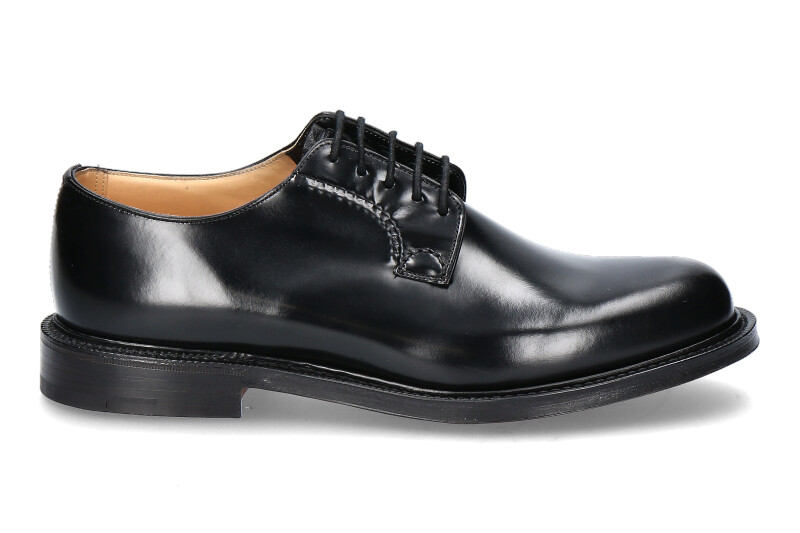 Church's Herren- Derby SHANNON POLISHED BINDER- black/ schwarz