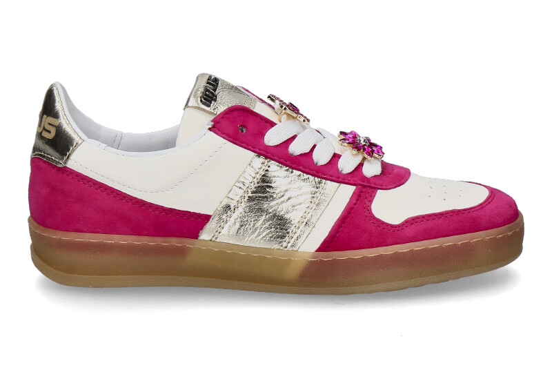 Mjus Sneaker CAMOSCIO NAPPA- ibis/bianco/platino