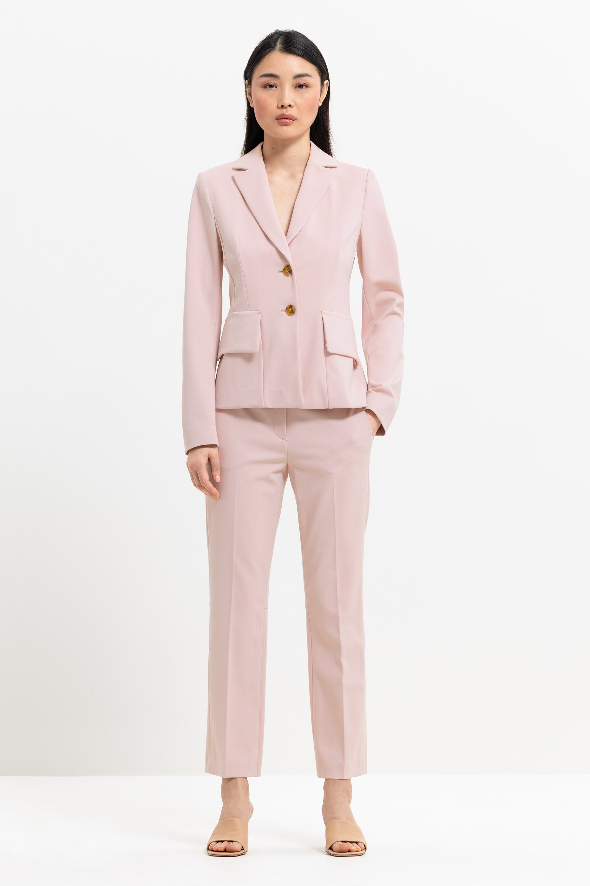 Luisa Cerano Blazer PUNTO MILANO - soft mauve/rosa