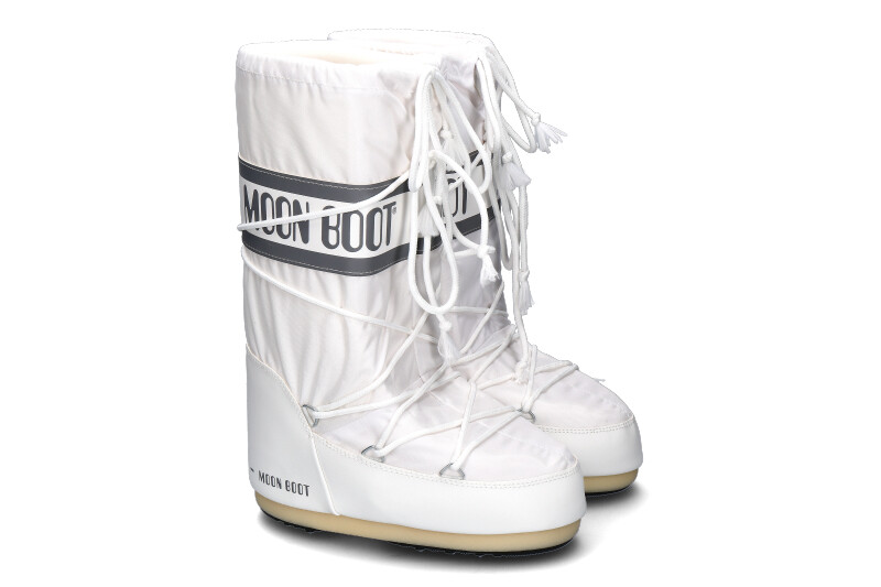 Moon Boot Snowboots ICON NYLON- white/ weiss