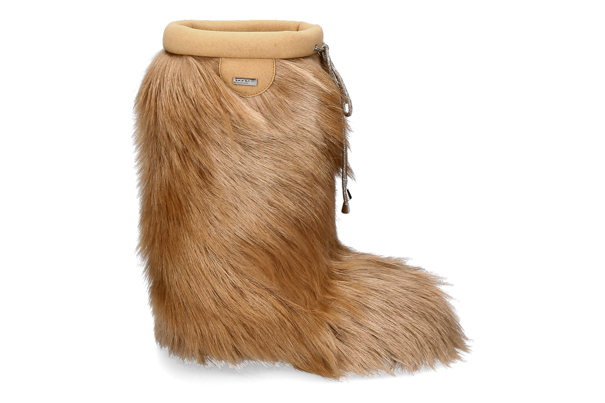 Oscar Sport Damen- Fellstiefel 04 CAPRA- beige