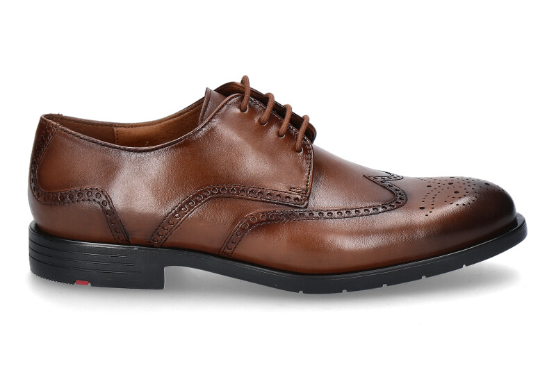 Lloyd Herren- Schnürschuh EEZY 140 GLOVE NAPPA- cognac/braun