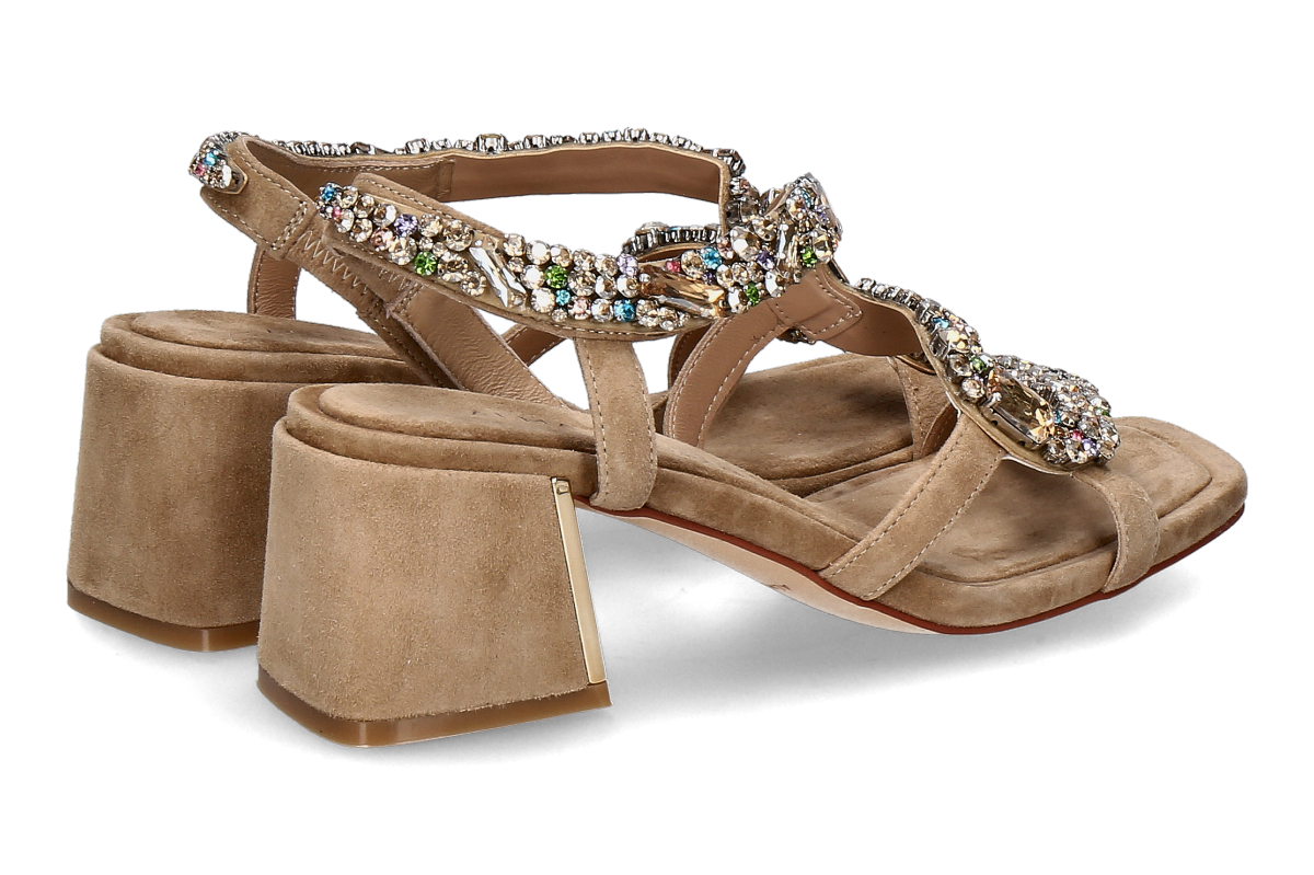 Alma en pena Sandalette SUEDE SNAKE- sand_281400140_3