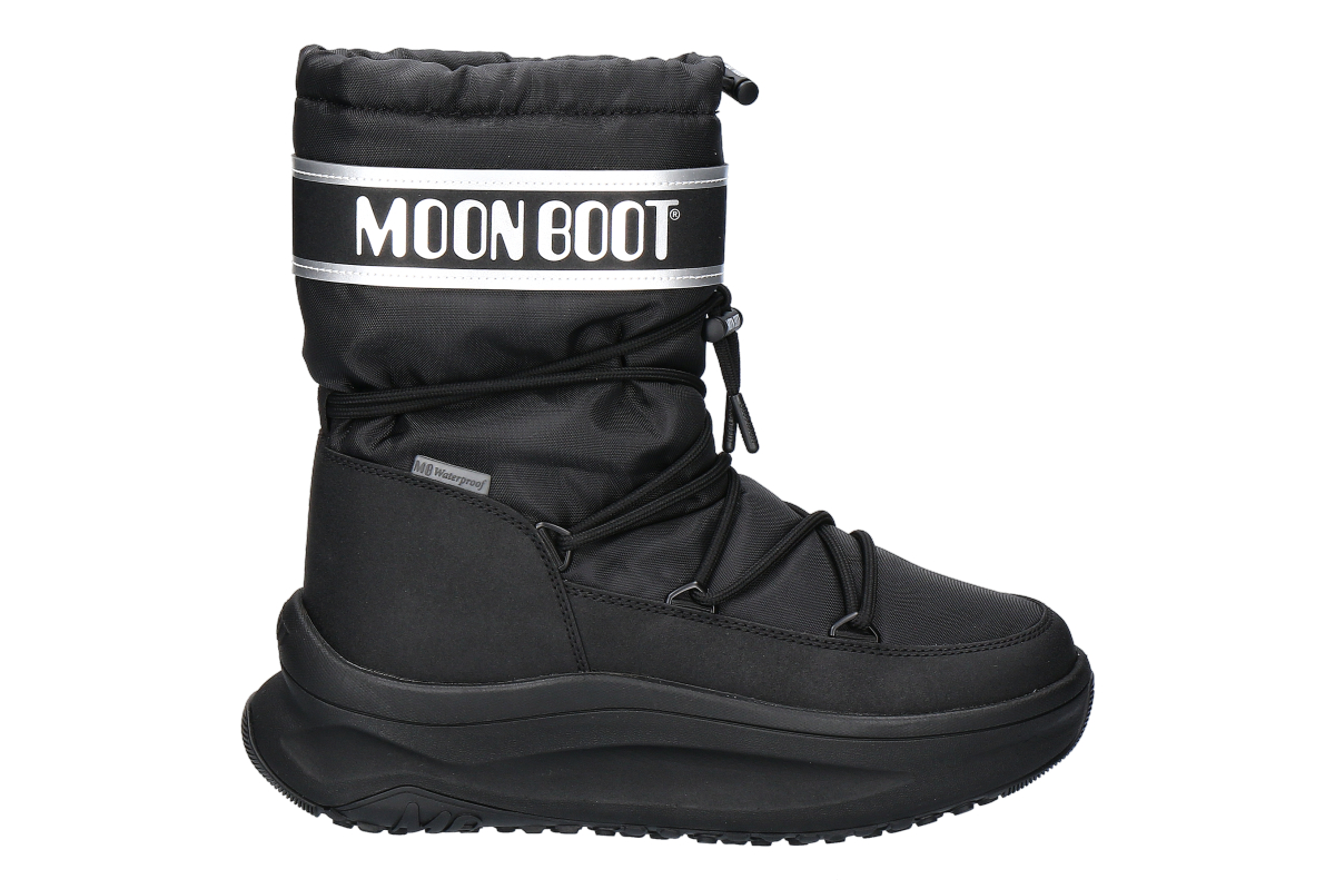 Moon Boot Boots MOON247 POLAR WP- silber/ schwarz