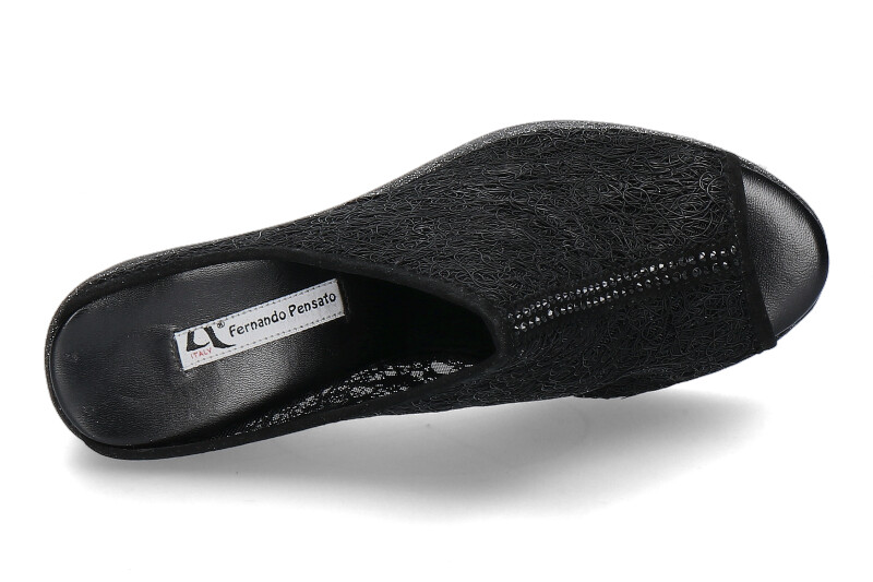 Fernando Pensato Pantolette MICHIGAN NERO (41½)