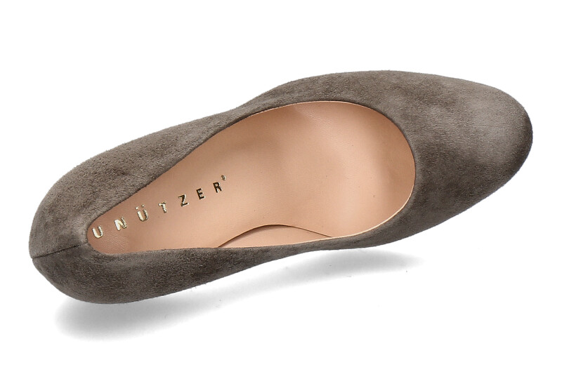 Unützer Pumps CALZATURE DONNA CAMOSCIO VELUKID GRIGIO  (39)