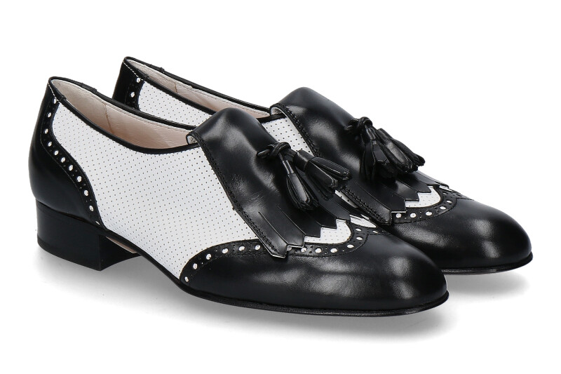 Maretto Loafer BIANCO NERO (37½)