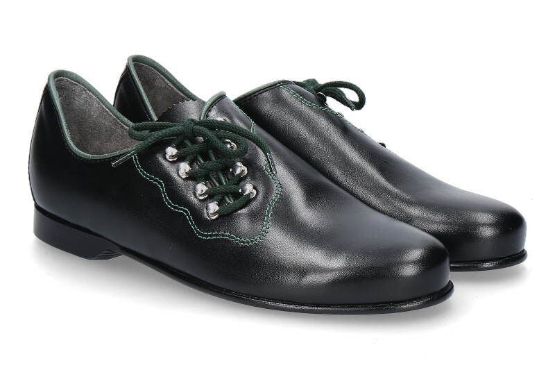 Meindl Gauplattler mit Ledersohle BOXCALF- schwarz