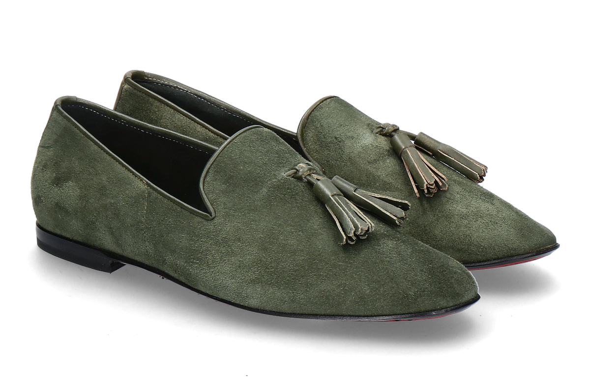 Fernando Pensato Loafer CLYDE CAMOSCIO KAKY (42½)