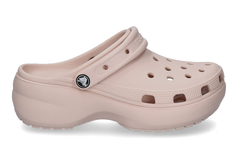 Crocs Pantolette CLASSIC PLATFORM CLOG- quartz