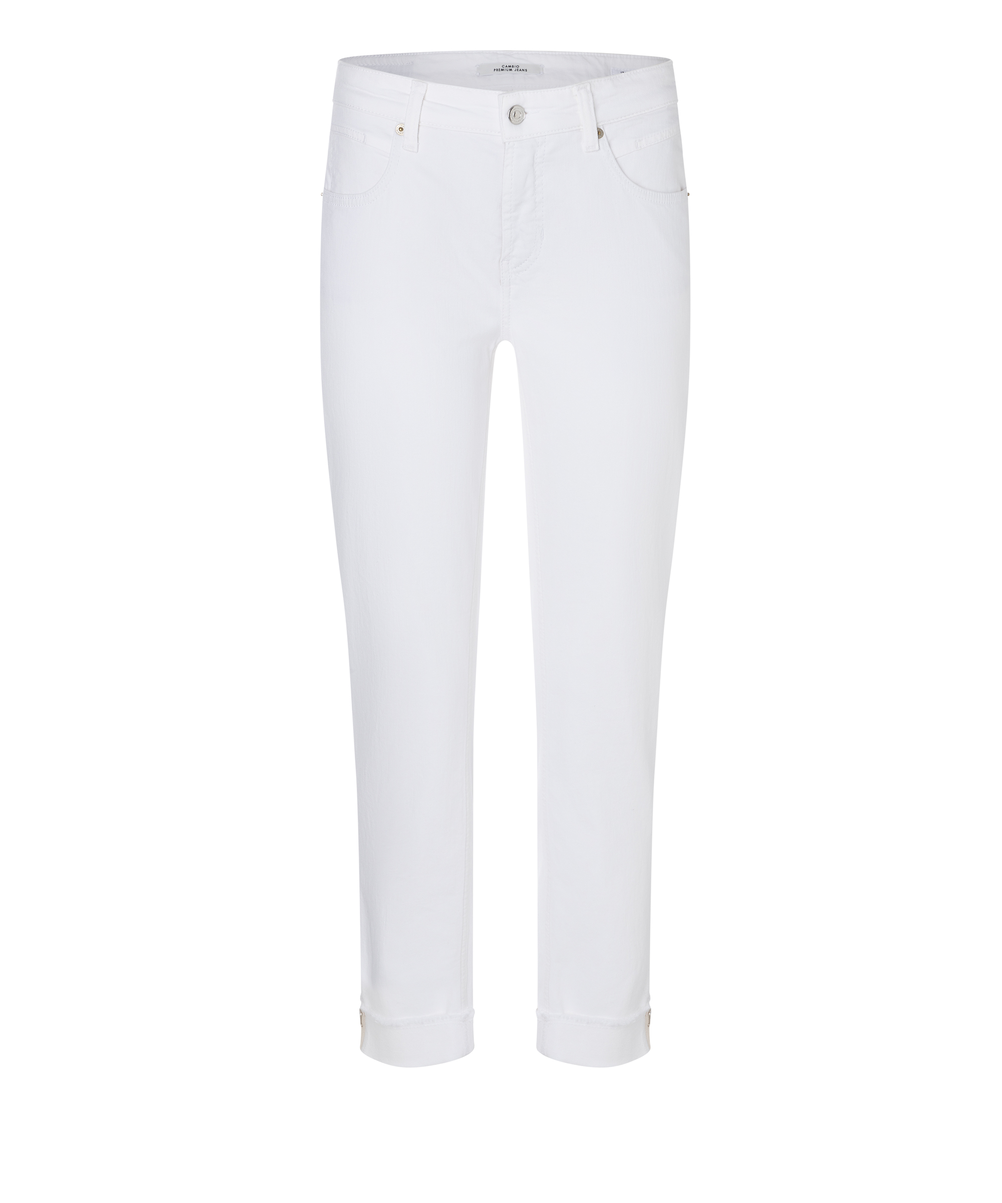 Cambio Jeans PIPER SHORT- classy white