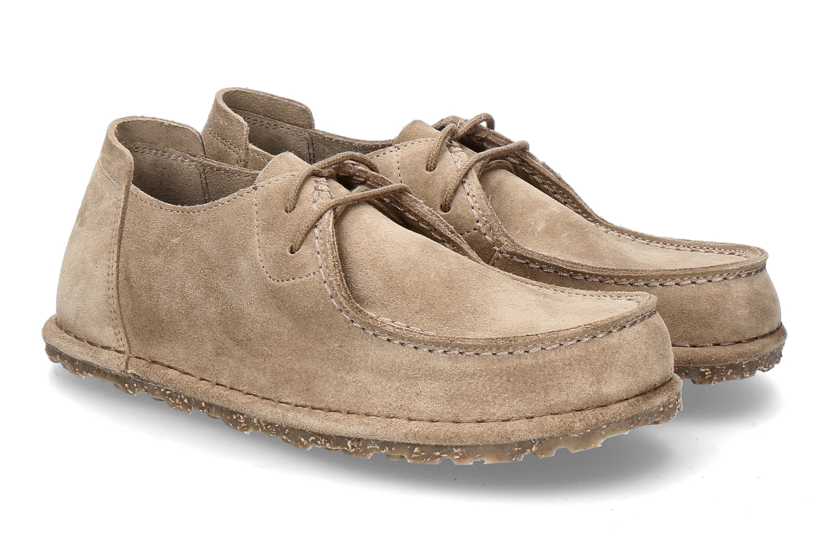 Birkenstock Damen- Schnürschuh UTTI LACE SCHMAL- gray/ taupe