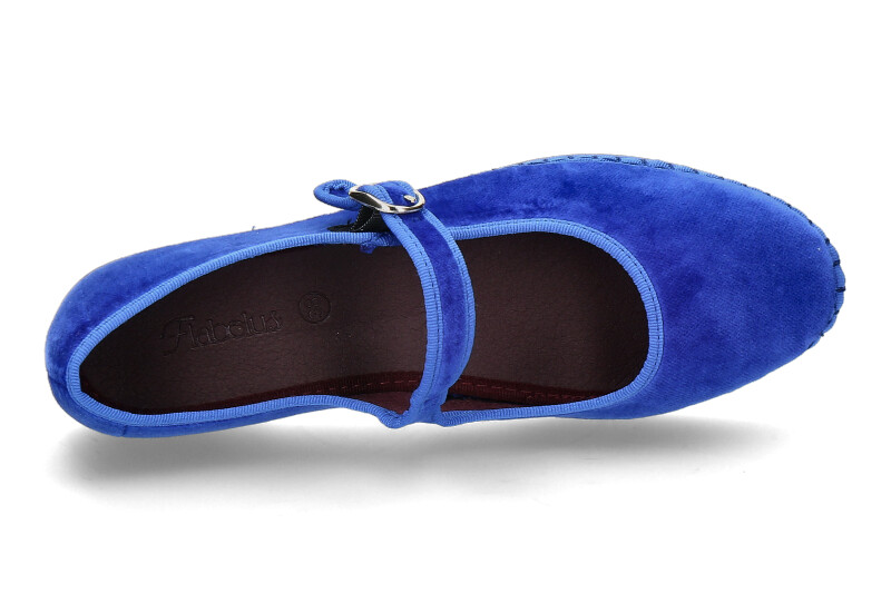 Flabelus Riemenballerina OE SAMT- königsblau_221800157_4