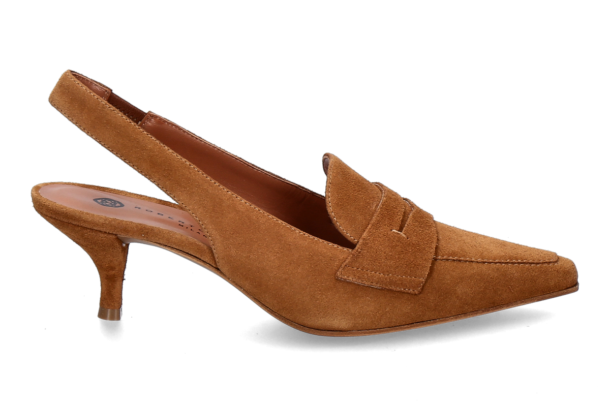 Roberto Festa Slingpumps ARTEMID SOFTY- cognac/ braun