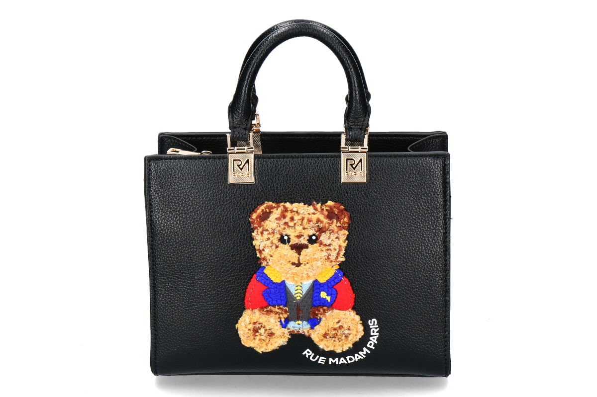 Rue Madam Mini-Tote Bag MARVIN- black/ schwarz