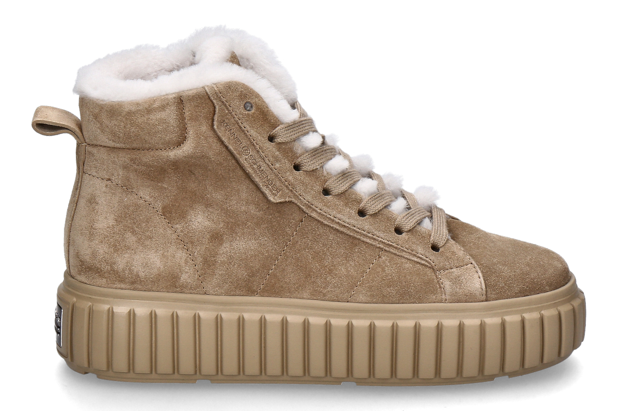 Kennel & Schmenger Mid- Cut Sneaker gefüttert ZAP SUEDE- nuts/ braun