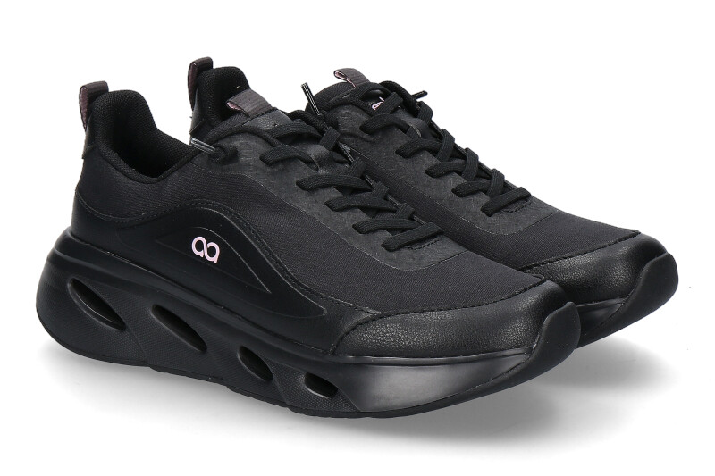 tenhaag Damen- Sneaker 0013 black/schwarz