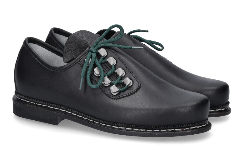 Meindl Trachtenschuh BERCHTESGADEN BOXCALF- Ledersohle schwarz