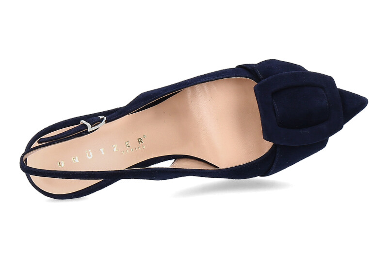 Unützer Slingpumps CAMOSCIO 91 NOTTE (42)